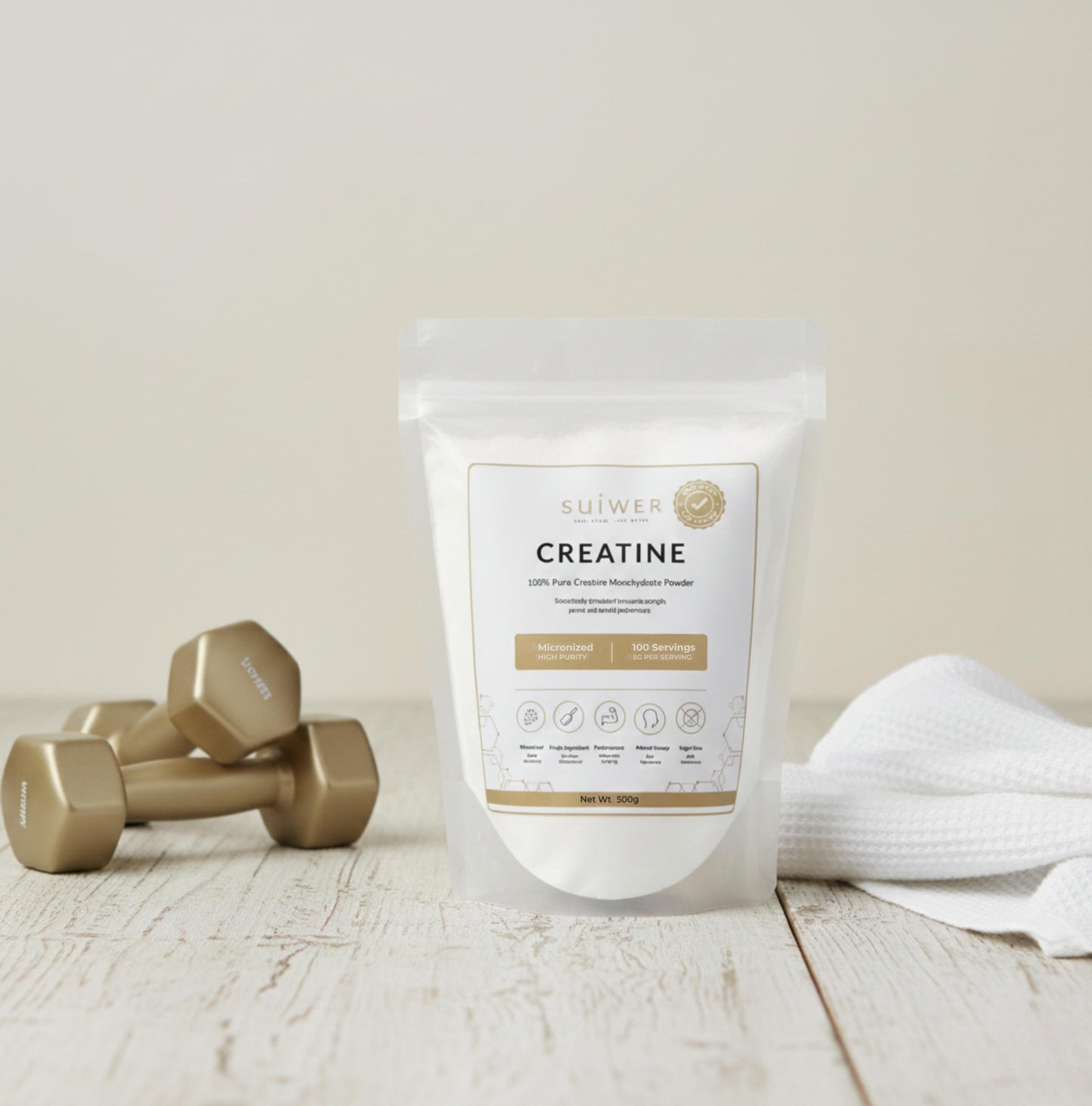 Micronized Pure Creatine Monohydrate