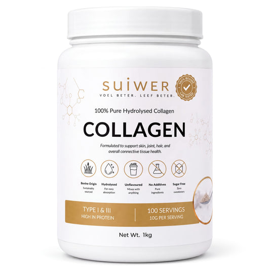 1 kg Pure Type I & III Hydrolised Bovine Collagen Powder